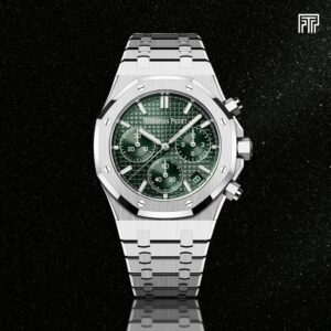Audemars Pgeu_t Royal Oak Chronograph Green