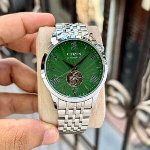 Citize_n Mechanical Open Heart Automatic green