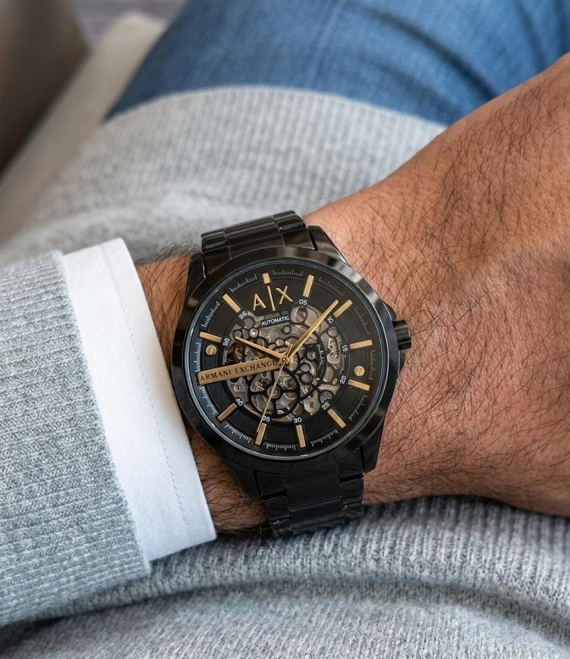 Arman_i Exchange Hampton Automatic Black Gold