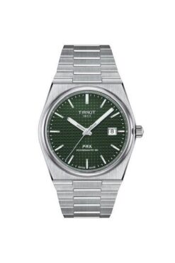 Tissot Prx Powermatic Green Automatic Sapphire Glass