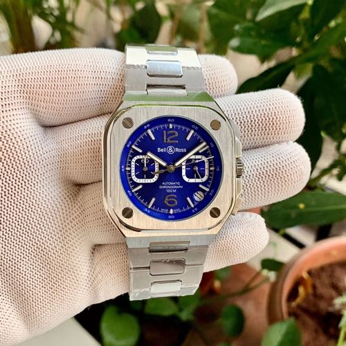 Bell Ross Urban Chronograph Blue Chain