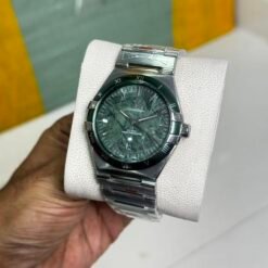 Omega Constellation Steel On Steel Green Dial