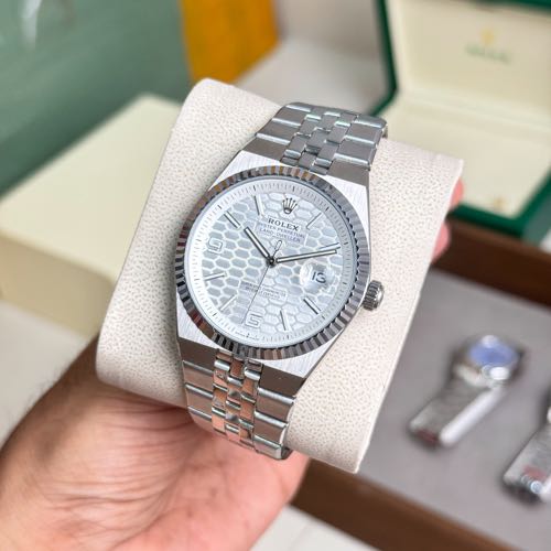 Rolexx 2025 new land dweller white dial