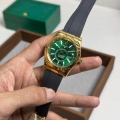 Sale 2025 New Rolex Sky Dweller Green Dial