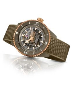Rado Captain Cook Skeleton Green Silicon