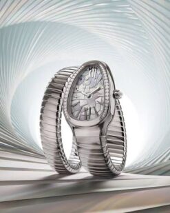 Bvlgari Serpenti Tubogas Silver White