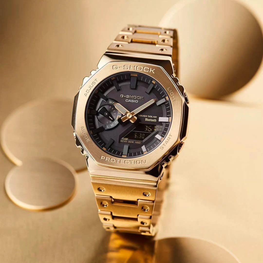 Casio G Shock Gmb2100 Japan gold
