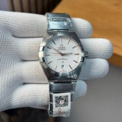 OMEGA Constellation Silver Rose Gold Figure