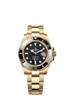 Rolex Submariner Yellow Gold Black Dial