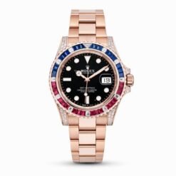 Rolex GMT Master II Ruby Diamond Set Bezel