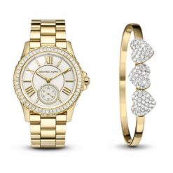 Authentic Grade Michael Kors Analog Watch For Her With Bracelet