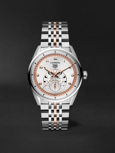 Tag Heuer Carrera Astronomer Silver Rose Gold
