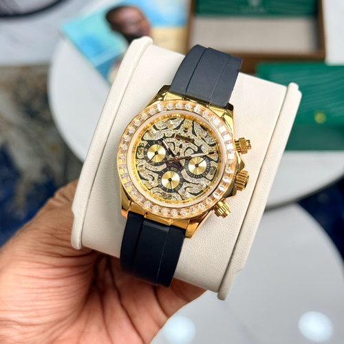 Rolex Daytona Tiger Of Eye Golden
