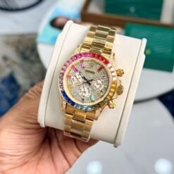 Rolex daytona Off Catalog Diamond Bezel Diamond Dial