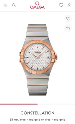 Omeg_a Constellation Co-Axial Chronometer mens