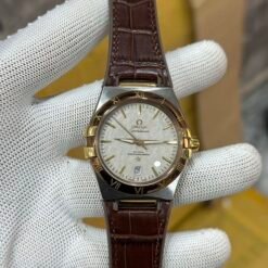 OMEGA Constellation Co Axial Silver Grey