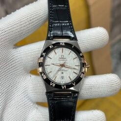 OMEGA Constellation Co Axial Silver Grey