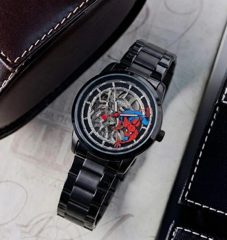 Marvel x Fossi_l Limited Edition Automatic Spider-Man