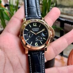Luminor Panerai Power reserve Black Rose Gold