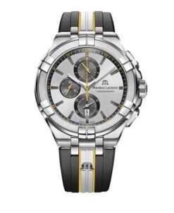 Maurice Lacroix Aikon Chronograph Grey Yellow AUTHENTIC Store Quality