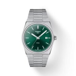 Quartz Tissot PRX solid mint green dial