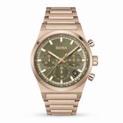 Boss Candor Chronograph Stainless Steel Mens Watch