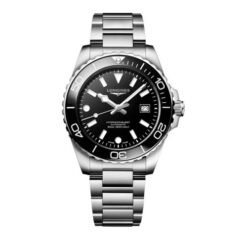 Longines HydroConquest 2026 Silver Black