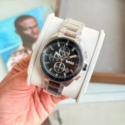 Hugo Boss Volane Stainless Steel Chronograph Watch