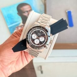 Longines Conquest Chronograph Automatic With Extra Silicone Strap