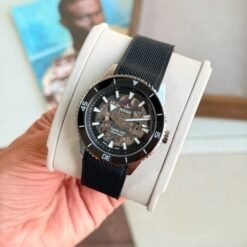 discounted unit Rado Captain Cook Silicone Strap Skeleton Dial Men s Watch