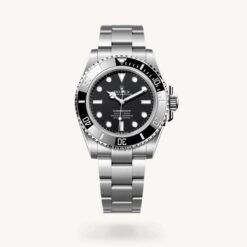 Rolex Submariner Silver Black Dial NO DATE Semi ETA
