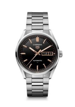 TAG HEUER Carrera Day Date Black Dial