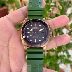 Panerai Submersible Bronzo Green Strap