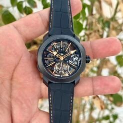 Bvlgari Octo Roma Tourbillion Sapphire Black Orange