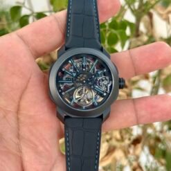 Bvlgari Octo Roma Tourbillion Sapphire Black Blue