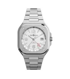 Bell Ross GMT Silver White