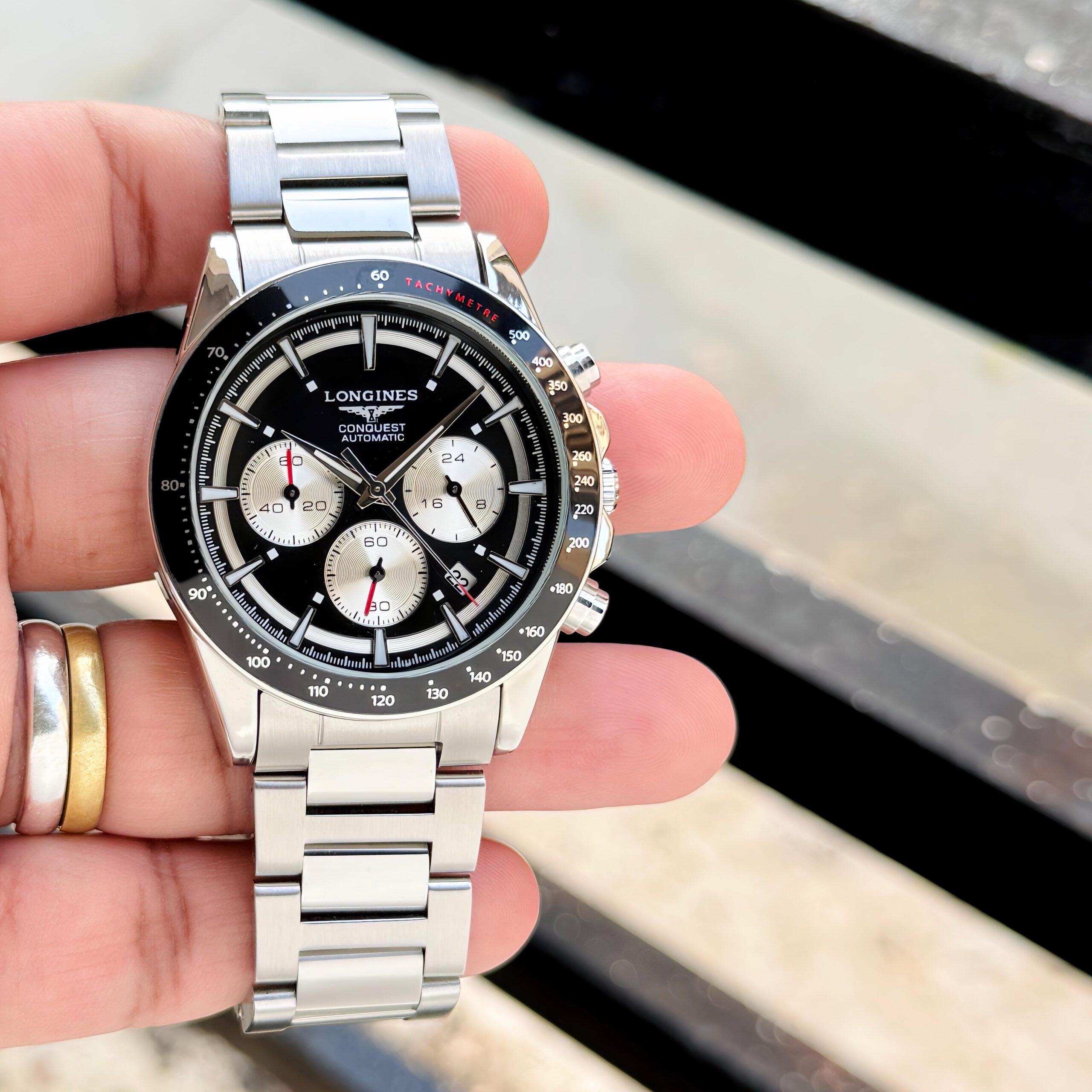 Longine_s Conquest Chronograph