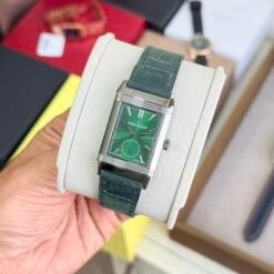 Jaeger Le Coultre Reverso Stainless Steel Green