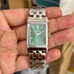 Jaeger Le Coultre Reverso Silver Green