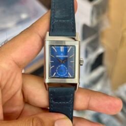 Jaeger Le Coultre Reverso Blue Silver