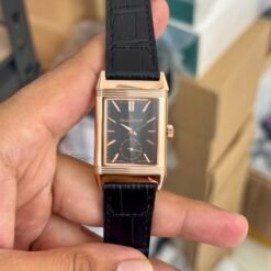 Jaeger Le Coultre Reverso Black Rose Gold