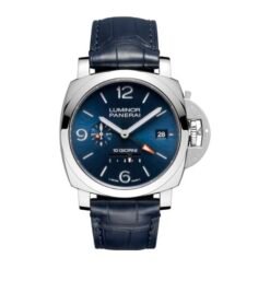 Luminor Panerai Dieci Giorni GMT Ceramica Blue Leather