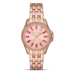 Michael Kors mini Pilot Pave Rose Gold Authentic Store Quality
