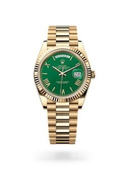 Rolex Day Date Gold Green EW Factory