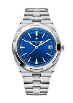 Vacheron Constantin Overseas silver blue