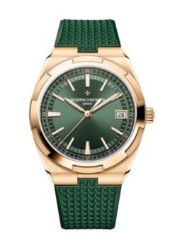 Vacheron Constantin Overseas Green Rose Gold Silicon