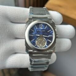 Bvlgari Octo Finissimo Tourbillon Blue Dial