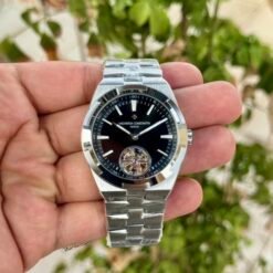 Vacheron Constantin Overseas Tourbillion Silver Black Semi ETA