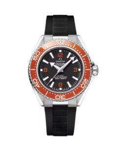 Omega Seamaster Planet Ocean 600m Black Orange Japan