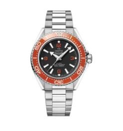 Omega Seamaster Planet Ocean 600m Silver Orange Japan